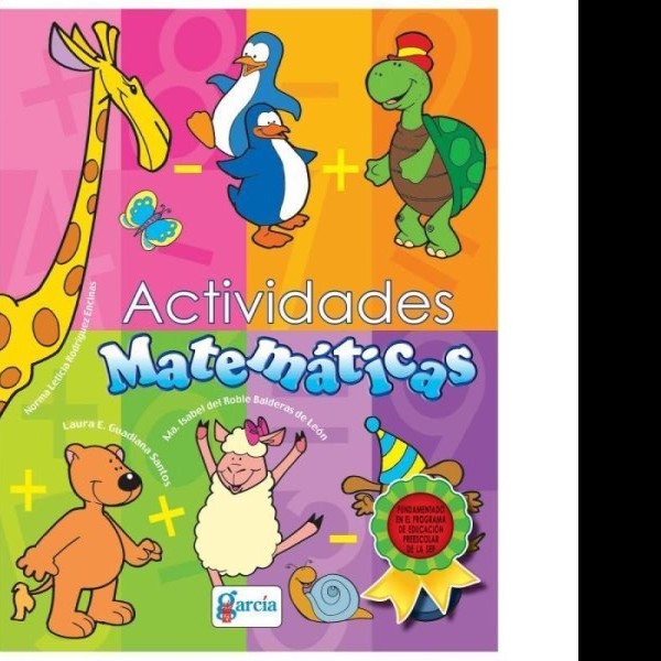 LIBRO ACT. EDU. ACT. MATEMATICAS GARCIA 1T 1301 PZA